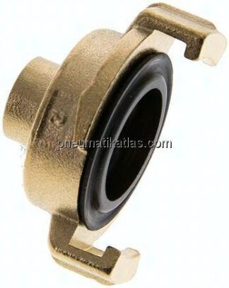 GK-Schlauchkupplung,G 1/4"(IG), Messing