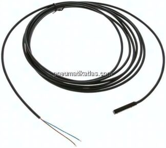T-Nut (5mm) Zylinderschalter, 2-Leiter-Reed-Sensor, gelbe LED