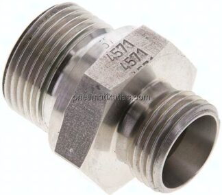 Gerade Schneidringverschr. M 22x1,5-12 L (M18x1,5), ohne Mutter & Schneidring, 1.4571