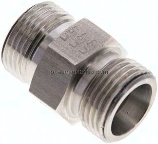 Gerade Schneidringverschraubung 12 S (M20x1,5), ohne Mutter & Schneidring, 1.4571