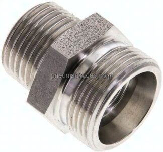 Gerade Schneidringverschr. R 1/2"-18 L (M26x1,5), ohne Mutter & Schneidring, 1.4571