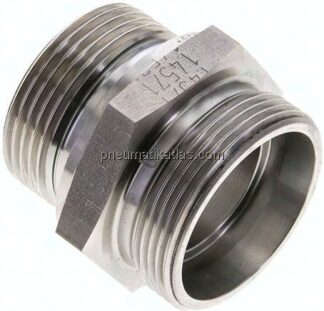 Gerade Schneidringverschr. G 1-1/4"-35 L (M45x2), ohne Mutter & Schneidring, 1.4571