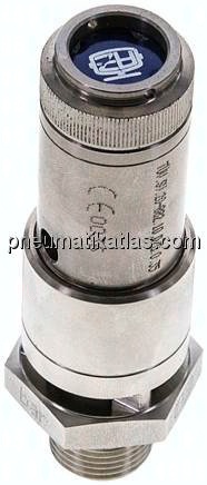 TÜV-Sicherheitsventil G 3/8" (DN10), 7,00 bar, 1.4401