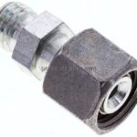 Reduziereinsatz 10 L-6 L (M12x1,5), ohne Mutter & Schneidring, Stahl verzinkt