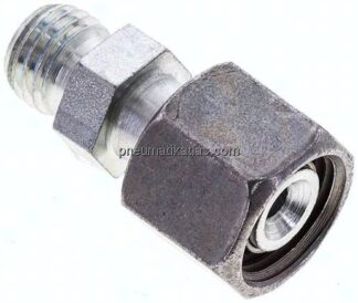 Reduziereinsatz 10 L-6 L (M12x1,5), ohne Mutter & Schneidring, Stahl verzinkt