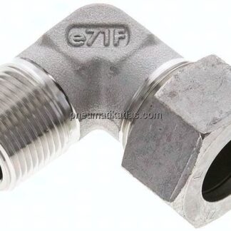 Winkel-Schneidringverschraub. NPT 3/4"-22 L (M30x2), 1.4571