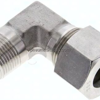 Winkel-Schneidringverschraub. NPT 3/4"-20 S (M30x2), 1.4571
