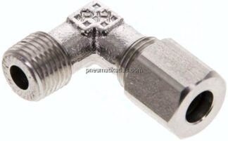 Winkel-Schneidringverschraub. NPT 1/8"-6 LL (M10x1), 1.4571