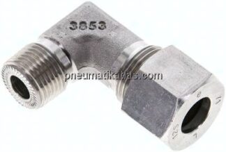 Winkel-Schneidringverschraub. NPT 3/8"-12 S (M20x1,5), 1.4571