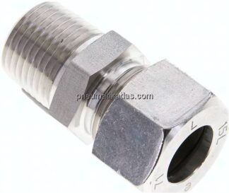 Gerade Schneidringverschr. NPT 1/2"-15 L (M22x1,5), 1.4571
