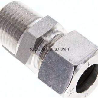 Gerade Schneidringverschr. NPT 1/2"-15 L (M22x1,5), 1.4571