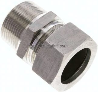 Gerade Schneidringverschr. NPT 1-1/4"-35 L (M45x2), 1.4571