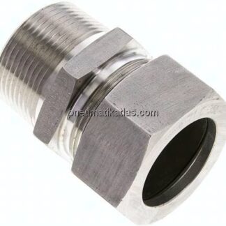Gerade Schneidringverschr. NPT 1-1/4"-35 L (M45x2), 1.4571