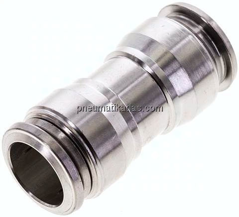 Gerader Steckanschluss 16mm, IQS-Edelstahl