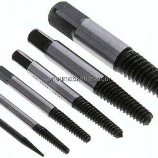 Schraubenausdreherset Größe 1 - 6 (M 3 - M 24)