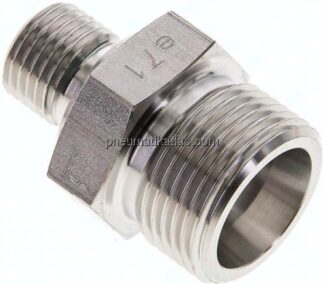 Gerade Schneidringverschr. G 1/4"-14 S (M22x1,5), ohne Mutter & Schneidring, 1.4571