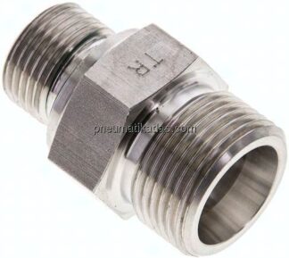 Gerade Schneidringverschr. G 3/8"-14 S (M22x1,5), ohne Mutter & Schneidring, 1.4571