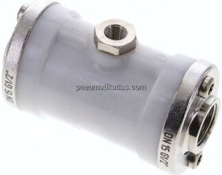 Quetschventil, G 1/2", Aluminium
