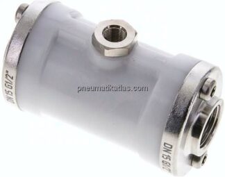 Quetschventil, G 1/2", Aluminium