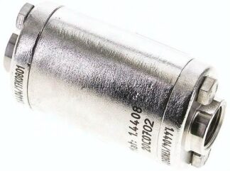 Quetschventil, G 3/8", Edelstahl