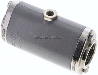 Quetschventil, G 1", Aluminium
