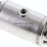Quetschventil, G 1/2", Edelstahl