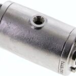 Quetschventil, G 1/2", Edelstahl