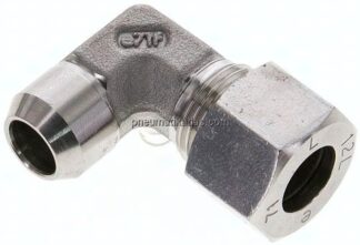 Winkel-Anschweißverschraubung 12 L (M18x1,5), 1.4571