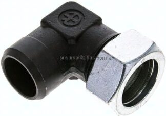 Winkel-Anschweißverschraubung 35 L (M45x2), Stahl phosphatiert