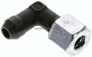 Winkel-Anschweißverschraubung 8 L (M14x1,5), Stahl phosphatiert