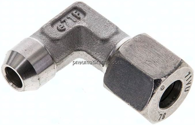 Winkel-Anschweißverschraubung 8 L (M14x1,5), 1.4571