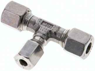 T-Schneidringverschraubung 8 L (M14x1,5)-6 L (M12x1,5)-8 L (M14x1,5), 1.4571
