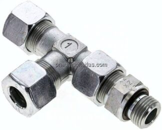 Einstellb. L-Schneidringverschraubung G 1/2"-16 S (M24x1,5), Stahl verzinkt