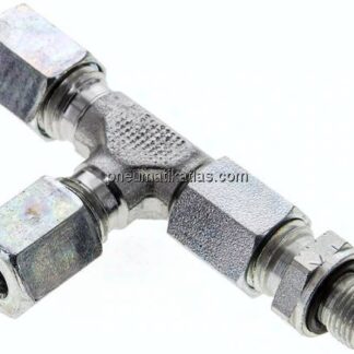 Einstellb. L-Schneidringverschraubung G 1/8"-6 L (M12x1,5), Stahl verzinkt