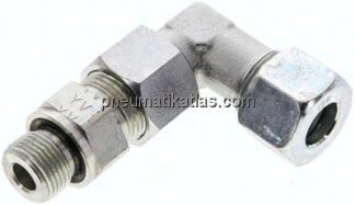 Einstellb. Winkel-Schneidringverschr. G 3/8"-12 S (M20x1,5), Stahl verzinkt