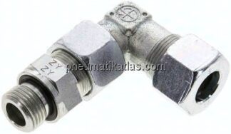 Einstellb. Winkel-Schneidringverschr. G 1/2"-16 S (M24x1,5), Stahl verzinkt