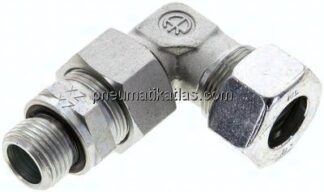 Einstellb. Winkel-Schneidringverschr. G 1/2"-18 L (M26x1,5), Stahl verzinkt