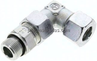 Einstellb. Winkel-Schneidringverschr. G 3/4"-20 S (M30x2), Stahl verzinkt