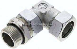 Einstellb. Winkel-Schneidringverschr. G 1-1/4"-35 L (M45x2), Stahl verzinkt