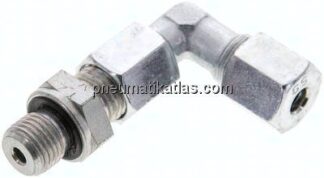 Einstellb. Winkel-Schneidringverschr. G 1/4"-6 S (M14x1,5), Stahl verzinkt