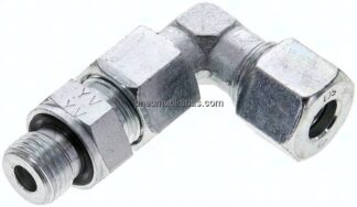 Einstellb. Winkel-Schneidringverschr. M 16x1,5-10 S (M18x1,5), Stahl verzinkt