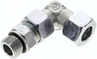 Einstellb. Winkel-Schneidringverschr. M 27x2-20 S (M30x2), Stahl verzinkt