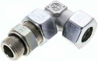 Einstellb. Winkel-Schneidringverschr. M 33x2-25 S (M36x2), Stahl verzinkt