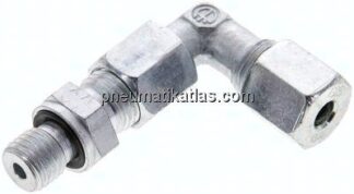 Einstellb. Winkel-Schneidringverschr. M 12x1,5-6 S (M14x1,5), Stahl verzinkt