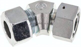 Einstellb. 45°-Schneidringverschraubung 25 S (M36x2), Stahl verzinkt