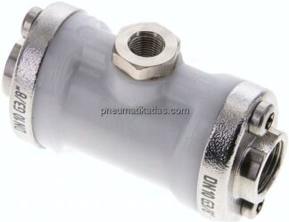 Quetschventil, G 3/8", Aluminium