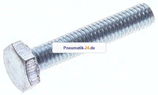 Sechskantschraube DIN 933, M 3x16, Stahl verzinkt 8.8
