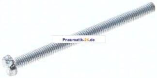 Zylinderschraube DIN 84, M 3x40, Stahl verzinkt 4.8