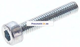 Zylinderschraube DIN 912, M 3x16, Stahl verzinkt 8.8