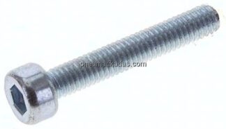 Zylinderschraube DIN 912, M 3x18, Stahl verzinkt 8.8